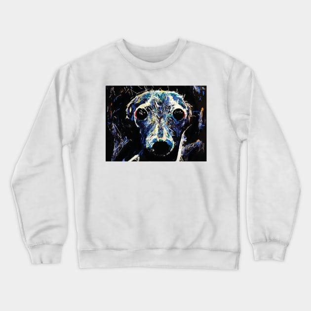 dog Crewneck Sweatshirt by dylanshelmerdine